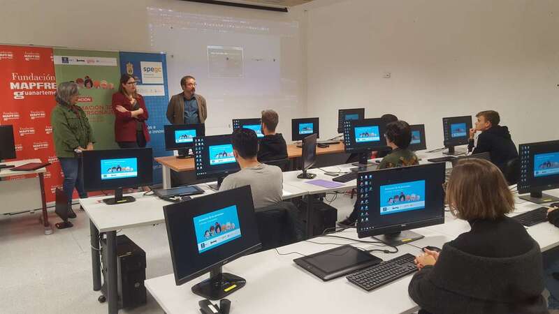 La actividad formativa se desarrolla en colaboración con la Fundación Mapfre Guanarteme (Foto TA)